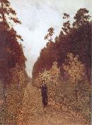 Isaac Levitan Autumn Day at Sokolniki oil on canvas